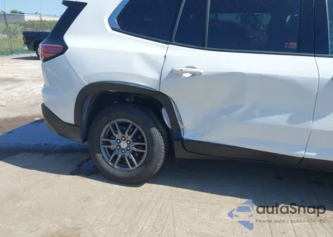 2025 GMC Acadia Fwd Elevation from USA, damaged, VIN 1GKENKRS5SJ155605